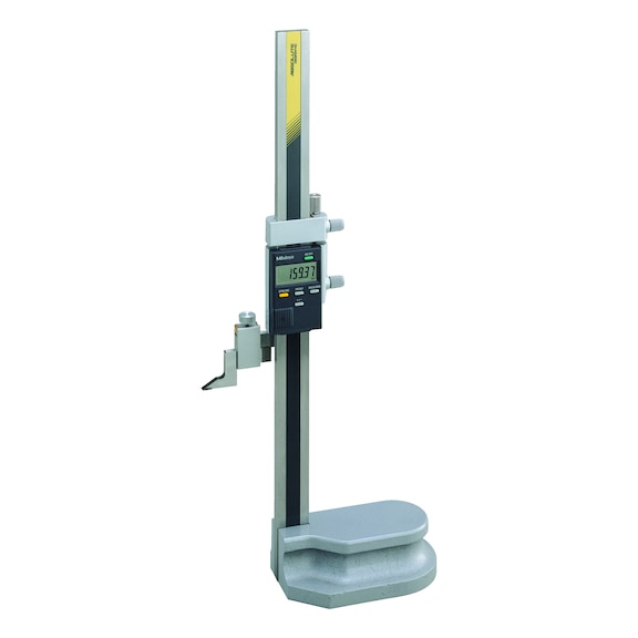 Electronic height measuring and marking-off device