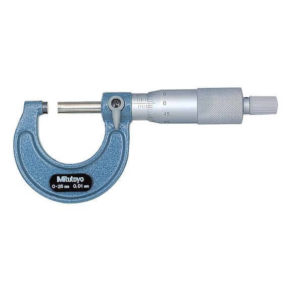 MITUTOYO micromètre mécanique, conception simple, 25–50 mm, 0,0001 mm - Micromètre