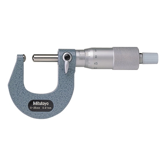 MITUTOYO micromètre à tube, enclume/broche sphérique, 0–15 mm, carbure - Micromètre