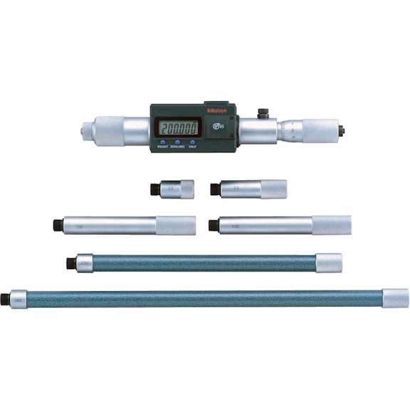 MITUTOYO micromètre intérieur forme tube numérique (tige) 200-1 500mm Digimatic - Micromètres intérieurs 2 points électroniques