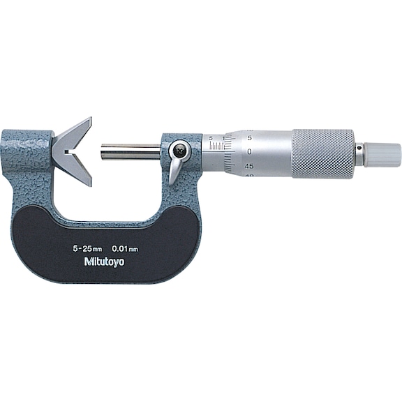 MITUTOYO micrometer for three-edged tool, 2.3–25&nbsp;mm - Micrometer