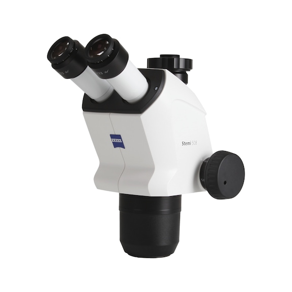 ZEISS microscope body STEMI 508, trinocular for tripods with 76 mm adapter dia. - microscope body STEMI 508