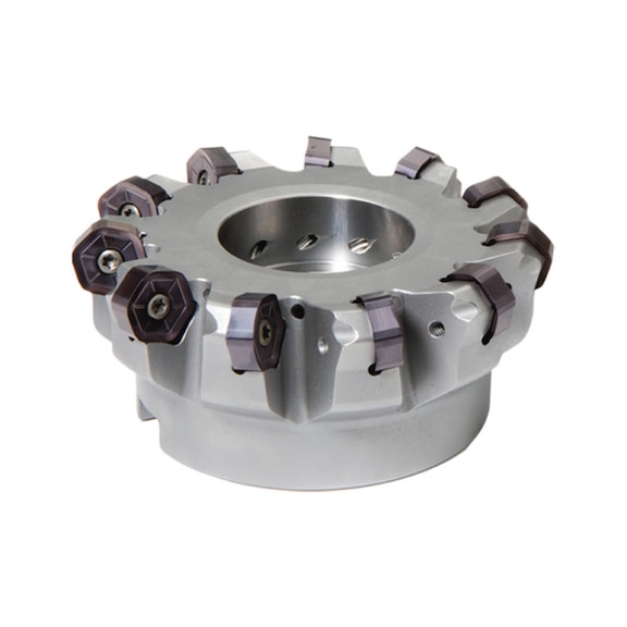 ATORN f. mill. cutters 45° dia. 80&nbsp;mm Z8 w/hole for HN.J 0805… index. inserts - High-performance face milling cutter 45°