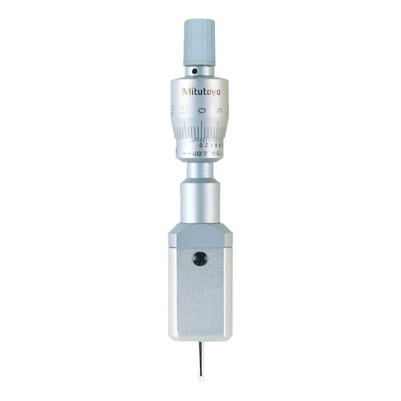 MITUTOYO 2 noktalı iç çap mikrometresi, karbür ölçüm yüzeyleri ile, 2,5–3 mm - 2 noktalı iç çap mikrometresi Holtest