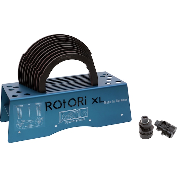 Anneaux d'alésage de mors Basile RotoRi XL premium, serrage int/ext jusq. 630 mm - Jeux d'anneaux d'extracteur de mors RotoRi haut de gamme pour le retrait de mors rapportés tendres
