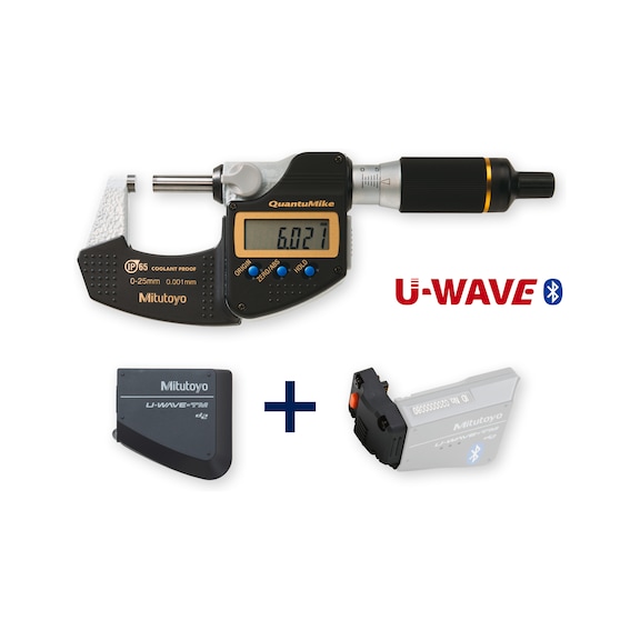 Micromètre QM IP65 Digimatic avec U-WAVE - 1