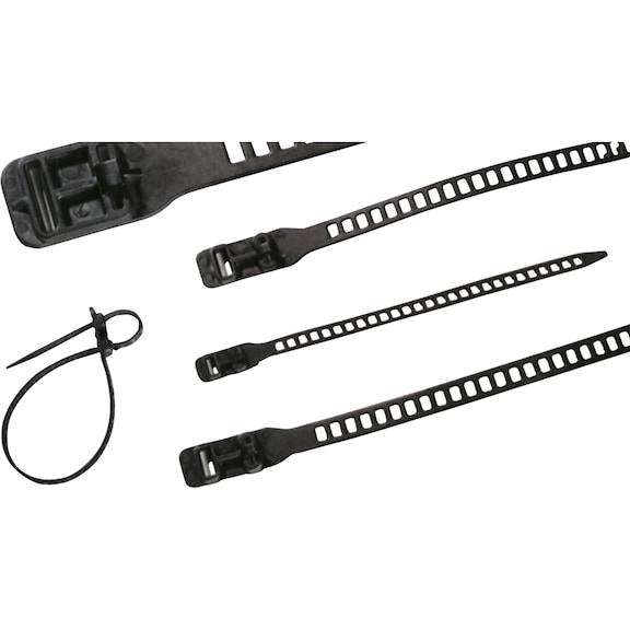 Cable ties, detachable, UV-stable - 1