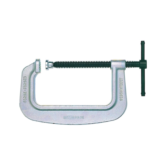 All-steel C-screw clamps 40–200&nbsp;mm clamping width