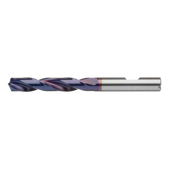 High-performance drill, solid carbide TiNAlOX HPC 5xD with internal cooling HB - 1