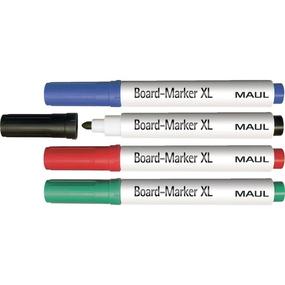MAUL boardmarker verpakkingseenheid 4 stuks kogelvormige punt 2-2,5 mm - Boardmarker