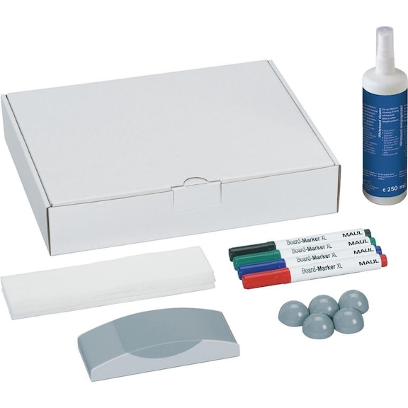 Maul Whiteboard Zubehör-Set Maße 305x240x60 mm 16-teilig - Whiteboard Zubehör-Set