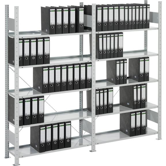 META COMPACT single-sided office boltless rack