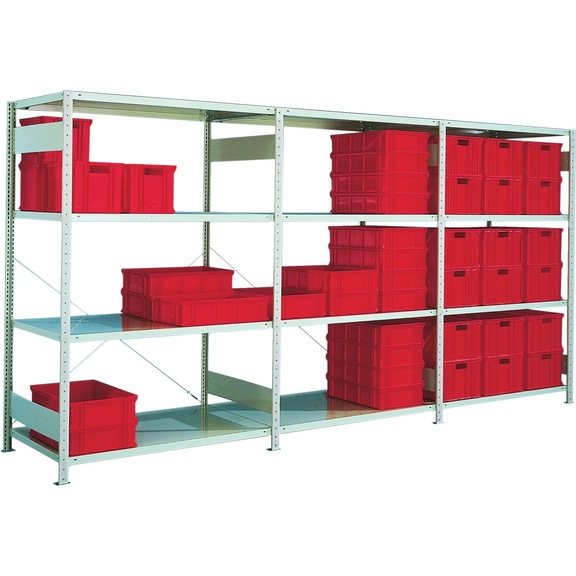 Large Shelf Plug In Racks Single Row With Preassembled Frame