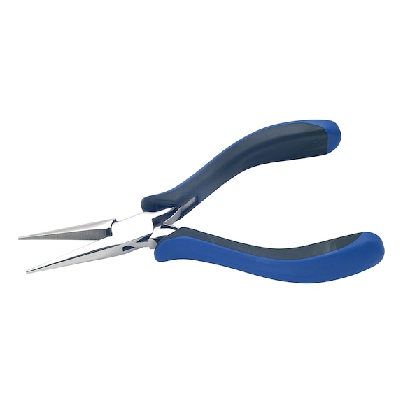 Precision electronics pointed pliers ESD, long pointed jaws