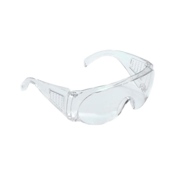 Safety goggles with frame
