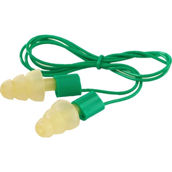 Reusable ear plugs with cord