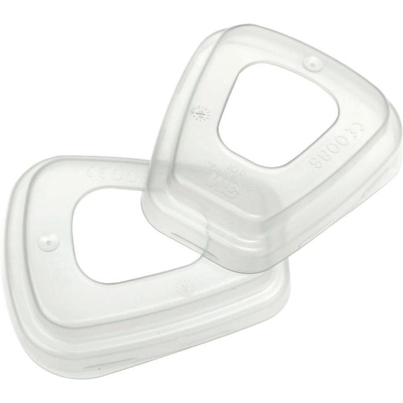 3M™ Couvercle d'insert pour filtre à particules type 501, lot de 2 - Filtres et accessoires pour masque de protection partiel