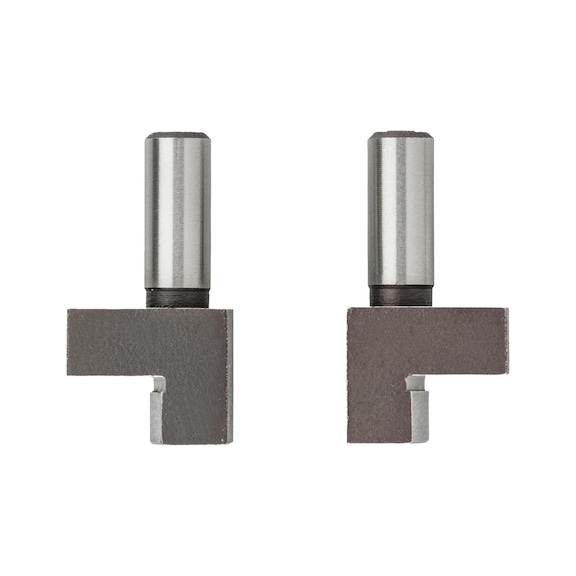 MAHR 844 Ti shoulder gauge slides, semi-cylindrical, for inner centring edges - Accessories for Multimar universal measuring devices