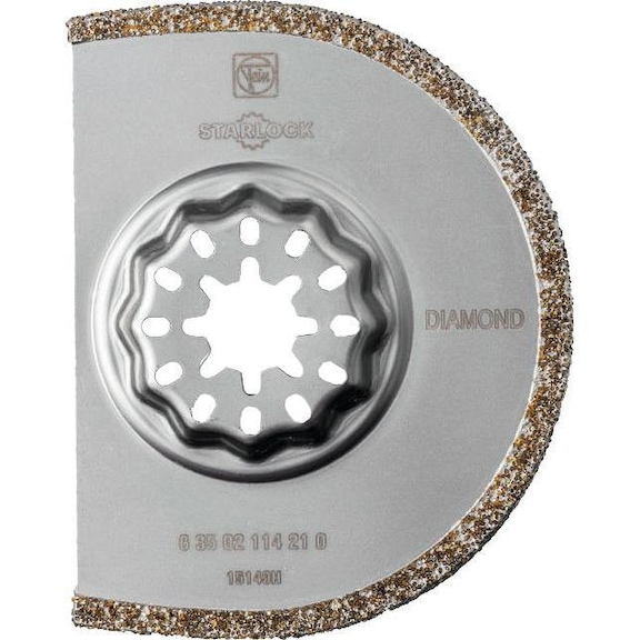 Hoja de sierra, SL de diamante segmentado diámetro 75&nbsp;x&nbsp;2,2 VE1