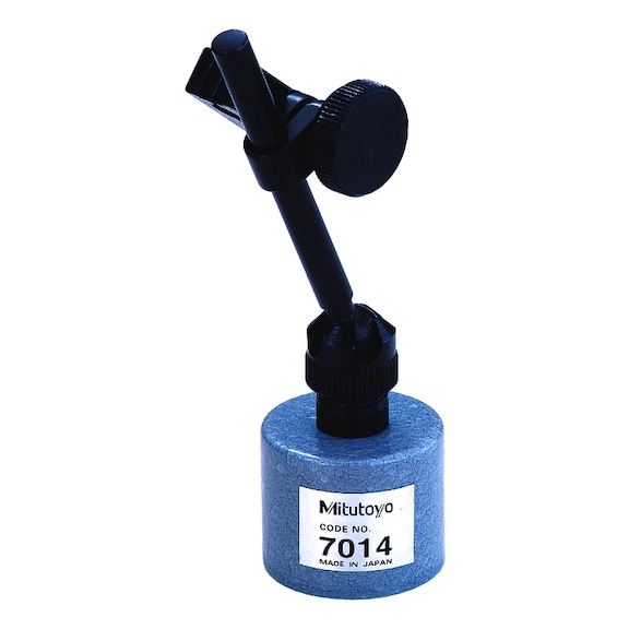MITUTOYO mini measuring stand with permanent magnet, operating radius 68 mm - Mini magnetic stand