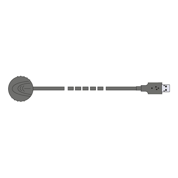 Cable de conex. TESA TESA TLC con interfaz USB, longitud de cable 2&nbsp;m - Cable de conexión
