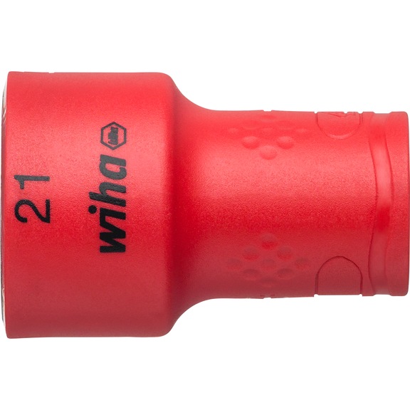 Douille VDE WIHA 3/8 pouce 21 mm - Douilles VDE métriques