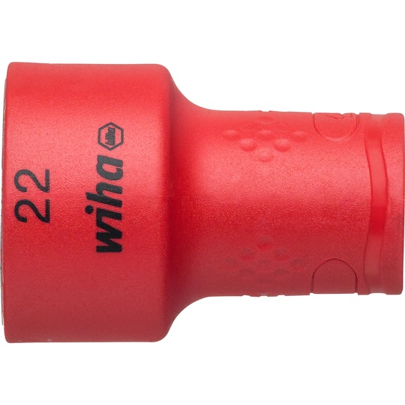 Douille VDE WIHA 3/8 pouce 22 mm - Douilles VDE métriques