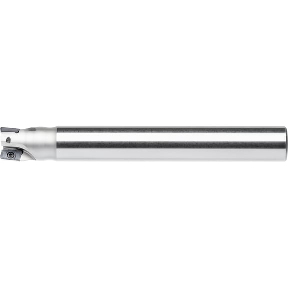 ATORN 90° 角度铣刀，带轴，直径 32.0 毫米/3 齿/长款，用于可转位刀片 AD.X 1705.. - 带侧固柄的高性能 90° 角度铣刀
