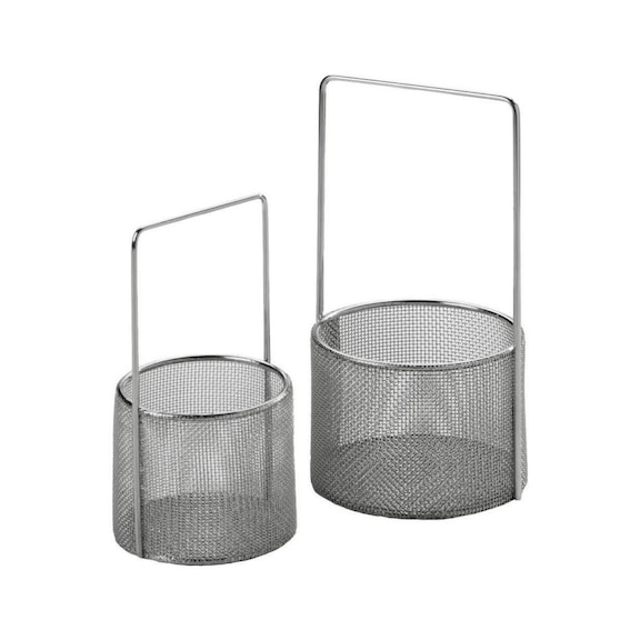 Stainless steel immersion basket