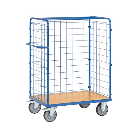 Package trolley with one load area