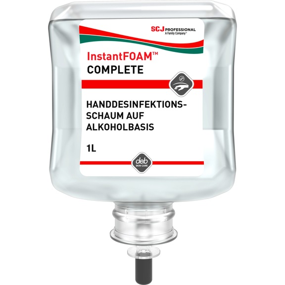 Désinfectant pr mains mousse Complete SC Johnson Professional, 1000 ml, N-85653 - InstantFOAM® Complete