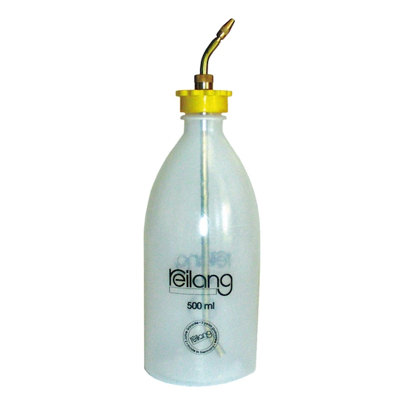 Olejarka uniwersalna REILANG 500 ml, z pojemnikiem PE - Elastyczny pojemnik na olej, 0,25 lub 0,5 l