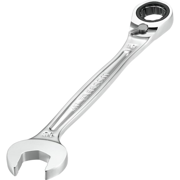 Ultra-grip ratchet fork box wrench - 4