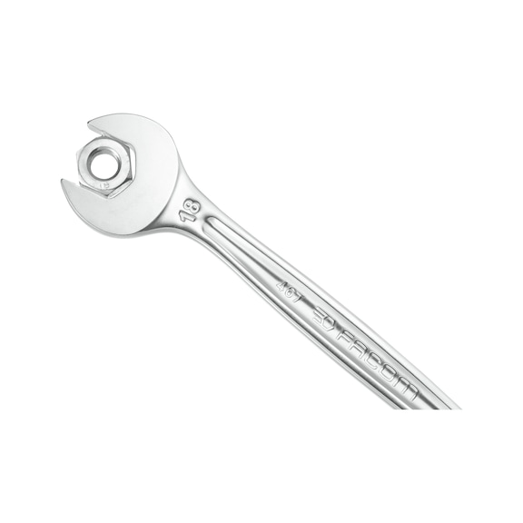 Ultra-grip ratchet fork box wrench - 2