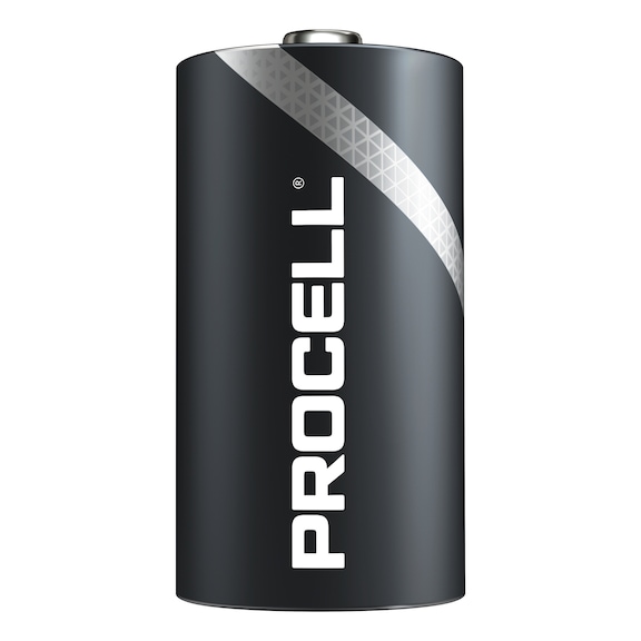 Batería DURACELL Procell alcalina LR20 mono D MN 1300 1,5 V, 10 unidades en caja - High-tech Procell batteries, alkaline Mono D