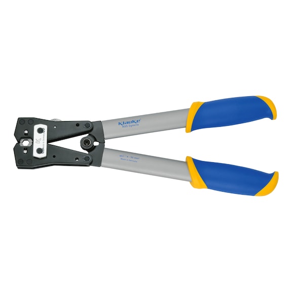 KLAUKE pressing tool K 05, pipe cable lugs/connectors, 6.0–50.0 mm² - Mechanical crimping pliers for pipe cable lugs and connectors 6–50&nbsp;mm²