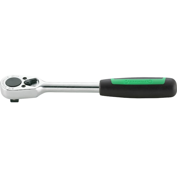 Reversible ratchet with lever, 266 mm