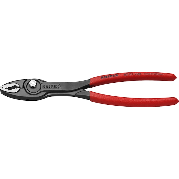 Front-gripping pliers