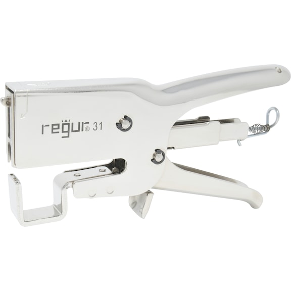 REGUR stapler 31/4 with angular anvil - Packaging stapling plier type 31/4