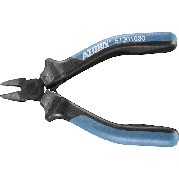 ATORN electr. side cutters, 112 mm, with bevel - Electronics side cutters with bevel