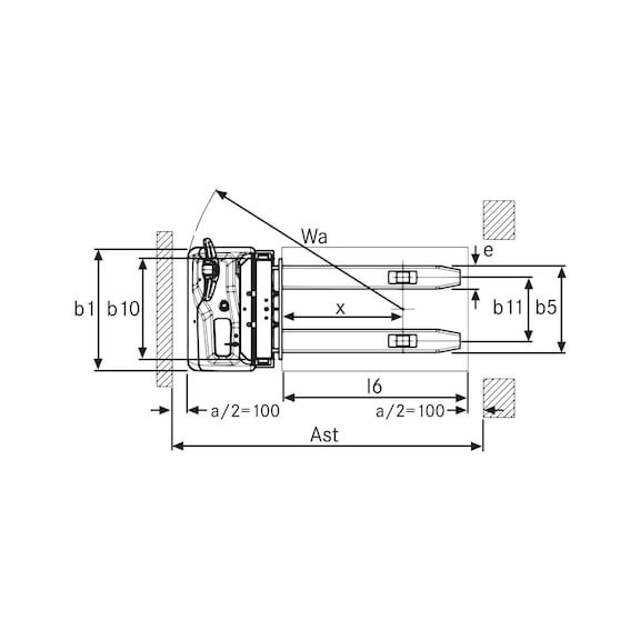 Gabelstapler elektrohydraulisch - 7