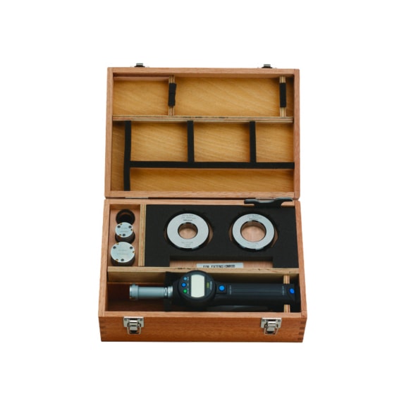 Micromètre intérieur 3 points MITUTOYO Borematic 25–50 mm avec mécanisme ressort - Ensemble micromètre intérieur 3 points électronique |PROMOTION