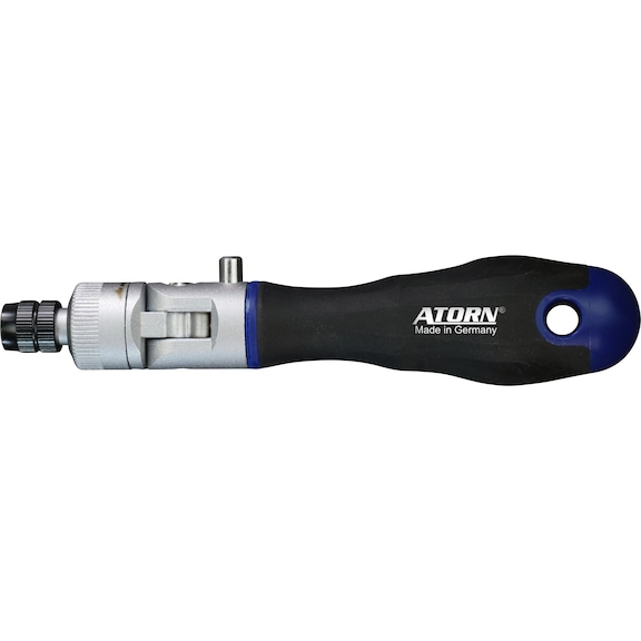 ATORN angled ratchet screwdriver 1/4 in - High performance ratchet with 180° angle mechanism