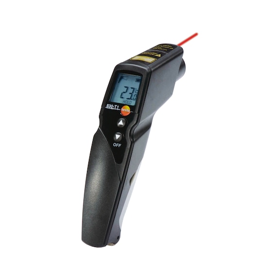 Thermomètre infrarouge testo 830-T1, plage de mesure de -30 à +400 °C - Infrared thermometer