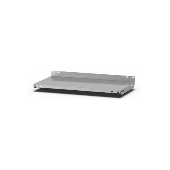 HOFE additional shelf 750x300 mm, light grey 60 kg load, incl. supports - Additional shelf for file racks