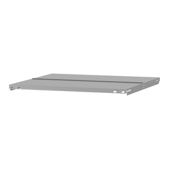 HOFE additional shelf 750x600 mm, light grey 90 kg load, incl. supports - Additional shelf for file racks