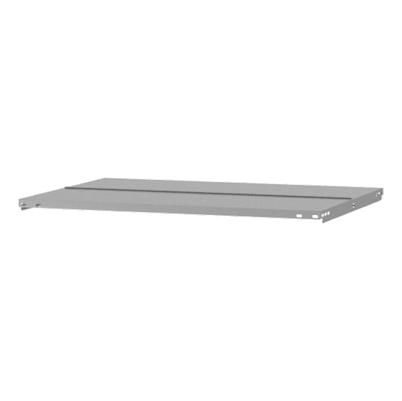 HOFE additional shelf 1,000x600 mm, light grey 90 kg load, incl. supports - Additional shelf for file racks