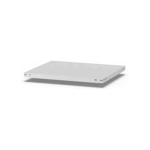 HOFE, tablette supplémentaire 750x500 mm, gris clair, 140 kg charge - Tablette supplémentaire pour étagères de stockage