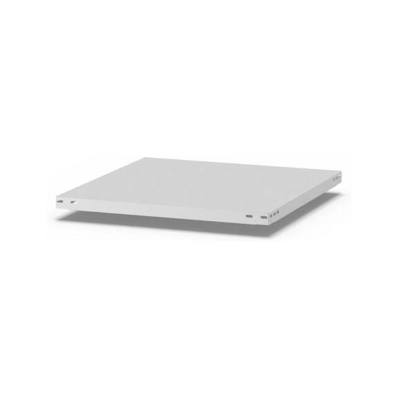 Tablette supplémentaire HOFE 750x600 mm, gris clair, capacité de charge 140 kg - Tablette supplémentaire pour étagères de stockage