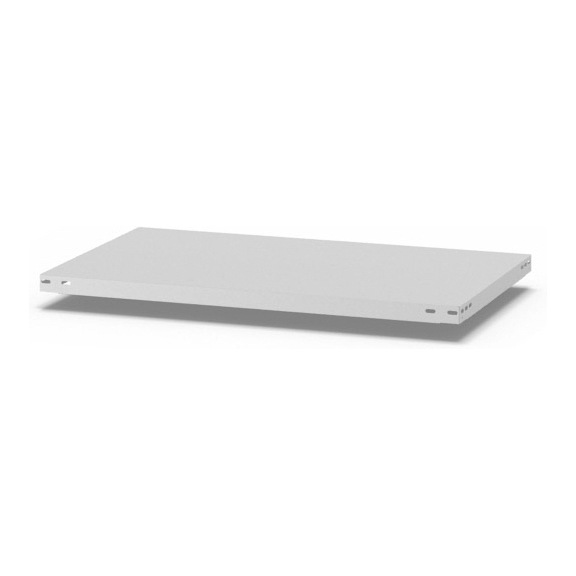 HOFE, tablette supplémentaire 1 000x500 mm, gris clair, 140 kg charge - Tablette supplémentaire pour étagères de stockage